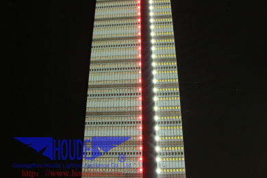 LED硬燈條2835波纖板12V 72燈紅白光